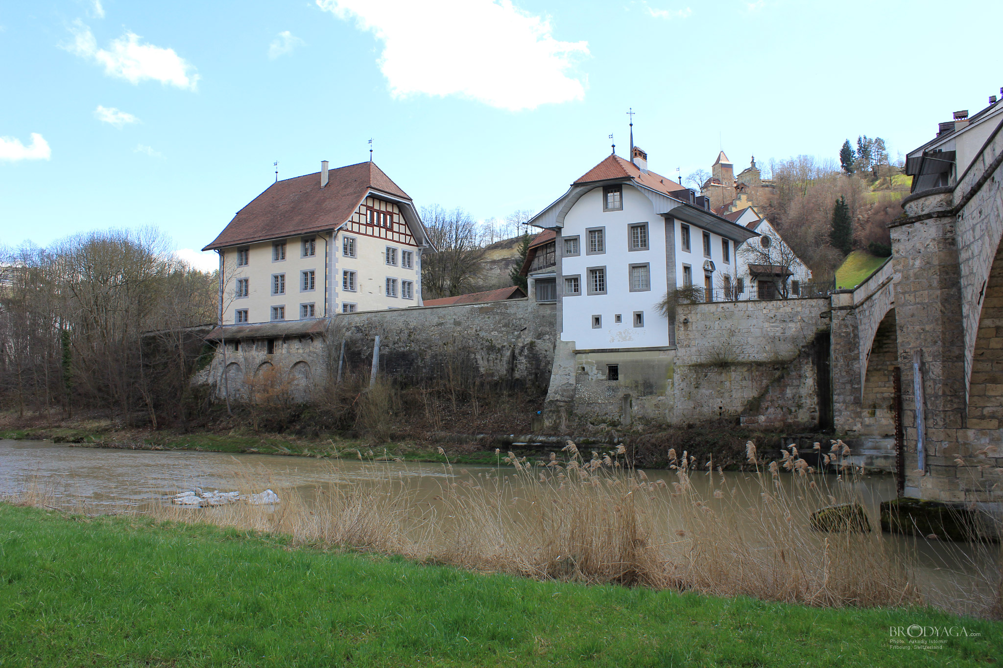 La Sarine, Pont de Saint Jean, Fribourg